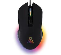 SUBZONAL-Kult Helium Souris Gamer Filaire USB - Capteur Optique 800 à 6400 DPI, Rétroéclairage LED 7 Couleurs, 6 Boutons - Souris Gaming Confortable et Légère - Compatible PC PS4 Xbox One PS5