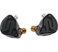 SUBZONAL-KZ ZS10 Pro X Upgraded 1DD+4BA Ecouteurs Hybrides HiFi IEM avec Façade en Alliage¿ Câble 2 Broches Détachable et Encastré pour Musicien Audiophile DJ Stage(sans Mic)
