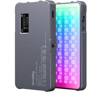 SUBZONAL-Lampe Vidéo RGB P96L, Lampe LED Portable en Métal pour Appareil Photo, 2500-8000K, 21 Effets, CRI 96+, écran OLED, éclairage Photo et Vidéo, Longue Durée de Vie de la Batterie - 3489B