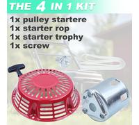 SUBZONAL-Lanceur pour Moteur Honda GX340, GX390 11CV 13CV 18CV 20CV Moteur, ADEFOL Démarrage à Rappel + Corde + Tasse de Démarrage Pièces de Rechange Recoil Starter Tirez le Démarreur
