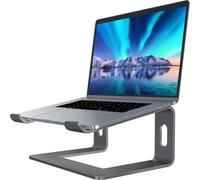 SUBZONAL-Laptop Stand Support pour Ordinateur Portable Compatible avec Mac MacBook Pro Air, Support Ergonomique Support de Montage Compact pour 10-15,6 Pouces Ordinateur Portable, LS1 Gris