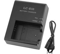 SUBZONAL-LC-E10 Chargeur de Batterie Rapide, Compatible avec LC-E10C LC-E10 LC-E10E Chargeurs de Batteries Compatible pour Canon 1100D 1200D 1300D 1500D 2000D 3000D 4000D, EOS Rebel T3 T5 T6 Appareil