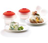 SUBZONAL-Lékué - Kit 2 Cuits ?ufs Ovo - Silicone Platine