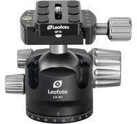 SUBZONAL-Leofoto - LH-40 Tête de trépied avec Plaque de Libération Rapide QP-70 - Grande capacité de Charge - Léger - Solide et Facile à Utiliser - LH-40+QP-70