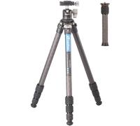 SUBZONAL-Leofoto - Ranger - Trépied en Carbone pour appareils Photo - Tête à rotule Incluse - Capacité de Charge de 6kg - Pieds Extensibles - Hauteur: 5,7 cm - 109 cm - LS-224C + Tête à rotule LH-25