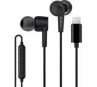 SUBZONAL-Lightning Écouteurs Intra-Auriculaires pour Compatible avec iPhone 13 12 11 Pro Max iPhone X XS Max XR iPhone 8 Plus iPhone 7 Plus MFi Certified avec Microphone Controller SweetFlow Noir