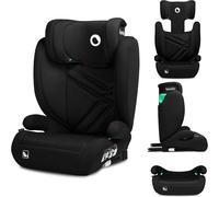Subzonal-Lionelo Hugo I-Size Rehausseur Voiture Enfant Siège Auto Groupe 2 3, De 100 À 150 Cm Montage Isofix Appui-Tête Réglable Memory Foam Protection Latérale Accoudoirs (Black Carbon)