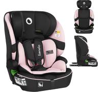 Subzonal-Lionelo Lo-Billy I-Size Siège Auto Bébé, 76 À 150 Cm De 15 Mois À 12 Ans Environ, Installation Isofix Ou Ceinture De Voiture, Appui-Tête Réglable, Protection Latérale Norme R129 (Pink)