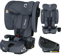 Subzonal-Lionelo Nelly I-Size Siège Auto Pliable Avec Isofix Pour Enfants 76-150 Cm (15 Mois - 12 Ans) Contraire De Marche Et Arrière, Sangle Tt, Protection Latérale, Réglage De L'appuie-Tête Et Du D