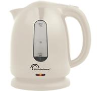 SUBZONAL-LITTLE BALANCE 8826 Happy Bouilloire, Bouilloire électrique, 1,7 L, Base 360°, Arrêt automatique, Filtre anticalcaire amovible, 2200 W, Ivoire