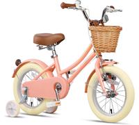 Subzonal-Little Molly Vélo Rétro 12-20"" Pour Enfants De 2 À 13 Ans Avec Panier En Osier Et Roues Stabilisatrices/Béquille, Plusieurs Couleurs Disponibles