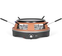 SUBZONAL-Livoo - Four à pizza DOC304, 6 personnes, 1200W, mini pizza de ¿ 10 cm, thermostat ajustable, plateau amovible, 6 mini pelles à pizza