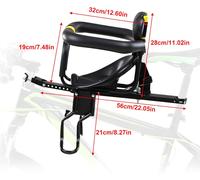 Subzonal-Lixada Siège Avant Pour Vélo De Sécurité Enfant Selle Enfant Avec Pédales Support Pour Vélo De Course Vtt