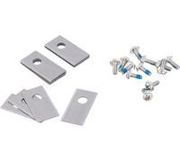 SUBZONAL-Lot de 12 Lames de Rechange d'origine WA0190, Accessoire pour Robots tondeuses WORX Landroid et Landroid Plus, livré avec 12 Vis de Fixation