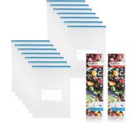 Subzonal-Lot De 14 Sacs De Congélation À Fermeture Éclair - 6 L - Grand Kit De Conservation Des Aliments