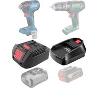SUBZONAL-Lot de 2 adaptateurs de batterie pour Bosch 18 V GBA PBA Power Tool, BSB18C pour batterie Bosch Pro GBA, fonctionne sur outil Bosch PBA, BSC18B fonctionne pour batterie Bosch PBA à pour outi