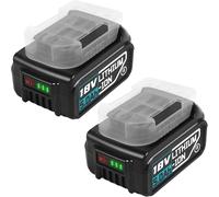 SUBZONAL-Lot de 2 Batteries de Rechange, 5,0 Ah, compatibles avec la série GBA, 18 V 5000 mAh pour Bosch, Professionnel, GWX/GDS/GSB/GFR/GBH