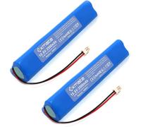 SUBZONAL-Lot de 2 Batteries de Rechange NI-MH 10,8 V 2500 mAh pour obturateur de Scooter Velux 846933 946930 946933 avec câble et fiche Batterie de Rechange pour volet Roulant Velux, Volets roulants