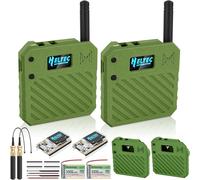 SUBZONAL-Lot de 2 cartes de développement ESP32 LoRa V3 + batterie 3,7 V 3000 mAh + kit de boîtier ¿ avec antenne Meshtastic 863-928 MHz et SMA Prend en charge les appareils Wifi/Bluetooth LoRa V3 po
