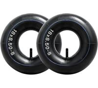 SUBZONAL-Lot de 2 chambre à air 18x8.50-8 18x9.50-8 chambre à air avec TR-13 soupape droite tige pour ATV,Go Kart,tracteur à gazon,souffleuse à neige, chariot de golf,remorque de jardin,tondeuse à ga