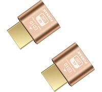 SUBZONAL-Lot de 2 émulateurs HDMI factices d'affichage fantôme DDC EDID 4K @ 60 Hz