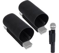 SUBZONAL-Lot de 2 manchons élastiques pour microphone à main pour enregistreur vocal Sony, accessoires compatibles avec Sony TX660/Sony TX650, pour discours, caméra d'entrevue, microphone portable de