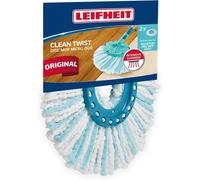 SUBZONAL-lot de 2 têtes de rechange Clean Twist Disc Mop micro duo, tous types de sols, absorption complète de la saleté grâce au système à 2 fibres, microfibre absorbante, franges de remplacement