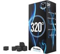 SUBZONAL-Lot de 288 charbons en Noix de Coco 320° 4 kg (Cube de 25 mm) pour narguilé et Barbecue.