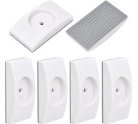 Subzonal-Lot De 4 Patins De Protection Muraux Pour Grille Pour Escalier Et Grille De Porte Grille De Protection Dispositif De Fixation Économiseurs Murals Tampons De Protection Des Murs De Portes