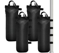 SUBZONAL-Lot de 4 sacs de sable pour tonnelle, tente, parasol, tissu Oxford 800D, sacs de sable pour lester, épaissir, 50 x 20 cm