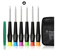 SUBZONAL-Lot de 7 tournevis triangulaires pour jouets électroniques - Jeu d'outils de réparation de batterie pour Thomas McDonald's Toy Series