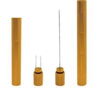 Subzonal-Lot De Broches De Débouchage De Cigares Avec Amplificateur De Tirage De Cigare Pour Couper Facilement Les Cigares Bloqués Et Profiter Du Dernier Cigare Ft Sans Se Brûler - Argent (Doré)