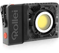 SUBZONAL-Lumiere Video, Rollei LUX 100W Lampe Photo Professionnelle Portable 345 g, Éclairage Continu DC/Type-C avec APP Candela pour Interview Live Streaming, Lumière-Vidéo-LED-Photographie-Lampe
