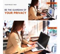 SUBZONAL-Magnétique Filtre de Confidentialité 14 Pouces 16:9, Filtres d'écran pour Ordinateur Portable avec HP/Dell/Acer/Lenovo/Thinkpad/Samsung/ASUS/Sony, Installazione Immediata, Amovible Film de P