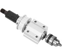 Subzonal-Mandrin De Perçage M10 À Trois Mâchoires, Roulements À Double Bride, Roue Synchrone À Dents Xl20 Pour Broche Non Alimentée, Clip De Perçage B10 Avec Roulement F6800z Et Bague M10