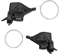 Subzonal-Manette De Vélo 3x7/3x8/3x9 Vitesses 1 Paire De Manettes De Vitesse Dérailleur De Vélo De Montagne Avec Indicateur De Vitesse Combo Leviers De Changement De Vitesse Au Pouce Droit Et Gauche