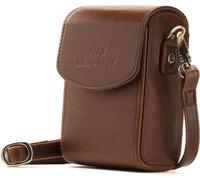 SUBZONAL-MegaGear MG767 Etui de Protection avec Bandoulière en Cuir pour Appareil Photo Canon PowerShot G7 X Mark II/G7 X Marron foncé