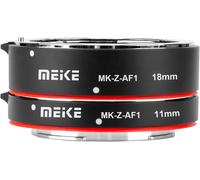 SUBZONAL-Meike MK-Z-AF1 Ensemble de Tubes d'extension Macro à Mise au Point Automatique en métal (11 mm + 18 mm) Compatible avec Nikon Z5 Z6 Z6II Z7 Z7II Z50