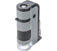 SUBZONAL-Microscope MicroFlip 100-250x UV & LED pour l'éducation STEM, les étudiants - Adaptateur inclus avec l'application CarsonCam qui permet de le convertir en microscope numérique (MP-250)