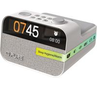 Subzonal-Moment Charge ¿ Réveil Sans Fil, Dab+/Fm, Bluetooth, Sons Naturels, Bruit Blanc, Wake-Up Light ¿ Parfait Pour Chambre Et Bureau, Couleur Blanc