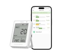 SUBZONAL-Moniteur intelligent de qualité de l'air, PM2.5, détecteur PM10, temp/humidité, affichage en temps réel et alarme