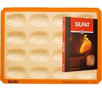 Subzonal-Moule 16 Madeleines ¿ Cuisson Homogène, Démoulage Facile ¿ Forme Traditionnelle Silicone Antiadhésif ¿ Résistant, Réutilisable ¿ Idéal Pâtisserie, Cuisine, Apéritifs ¿ Qualité Professionnell