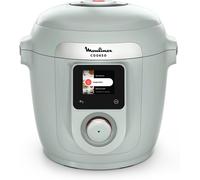 SUBZONAL-Moulinex Cookeo Wifi 10-en-1, Multicuiseur intelligent haute pression, 10modes de cuisson, Rapide, Sans surveillance, Guide de cuisson pas à pas, 6 L, CE96G310