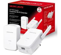 SUBZONAL-MP510 KIT TP-Link CPL 1000Mbps WiFi Adaptateur Réseau CPL, WiFi N300Mbps, Homeplug AV2 1000Mbps, Boitier CPL, Brancher et Utiliser, Port Ethernet Gigabit, OneMesh, CPL Fibre