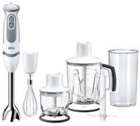 SUBZONAL-MultiQuick 5 MQ5245WH, Mixeur Plongeant, 21 Vitesses et Fonction Turbo, Technologie SplashControl, Powerbell Plus, Easy-Click, Inclut un Verre Doseur de 600 ml, 1000W, Blanc