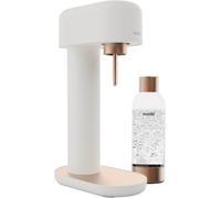 SUBZONAL-Mysoda Ruby 2 - Machine à eau pétillante design avec une bouteille d'eau en PET (sans cylindre de CO2) - Blanc-Cuivre