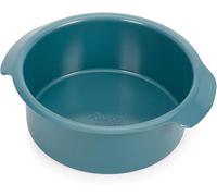 Subzonal-Nest Moule À Gâteau Antiadhésif Ronds, 20 Cm, Acier Au Carbone, Poignées Faciles À Tirer, Empilables, Garantie 10 Ans, Bleu