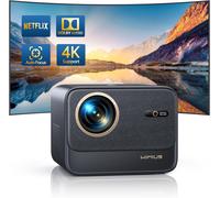 SUBZONAL-Netflix Certifié/Dolby Vidéoprojecteur 4K WiFi Bluetooth, 35000 Lumens Auto Focus/Keystone Projecteur WiFi Full HD 1080P Vidéoprojecteur Scellé Anti-Poussière pour TV Stick/PS5 HDMI Etherne