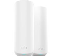 SUBZONAL-NETGEAR Système WiFi 7 Mesh Orbi (RBE372), Routeur + 1 Satellite, Fonctions de sécurité, BE3600, 3,6 Gbps, Couverture 240 m2, 70 appareils, Port Internet 2,5 G, Compatible Toutes Box Interne