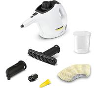 SUBZONAL-Nettoyeur Vapeur SC 1, Pression Vapeur : 3 Bar, Temps de Préchauffage : 3 Min, Puissance : 1 200 W, Surface : 20 m², Réservoir : 200 ML, avec Buse à Main, Jet Crayon & Powerbuse, Brosse Rond